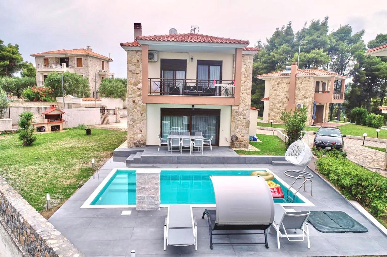 Earthy Boutique Luxurious House -Marble Luxury House Villa Paliouri Luaran gambar