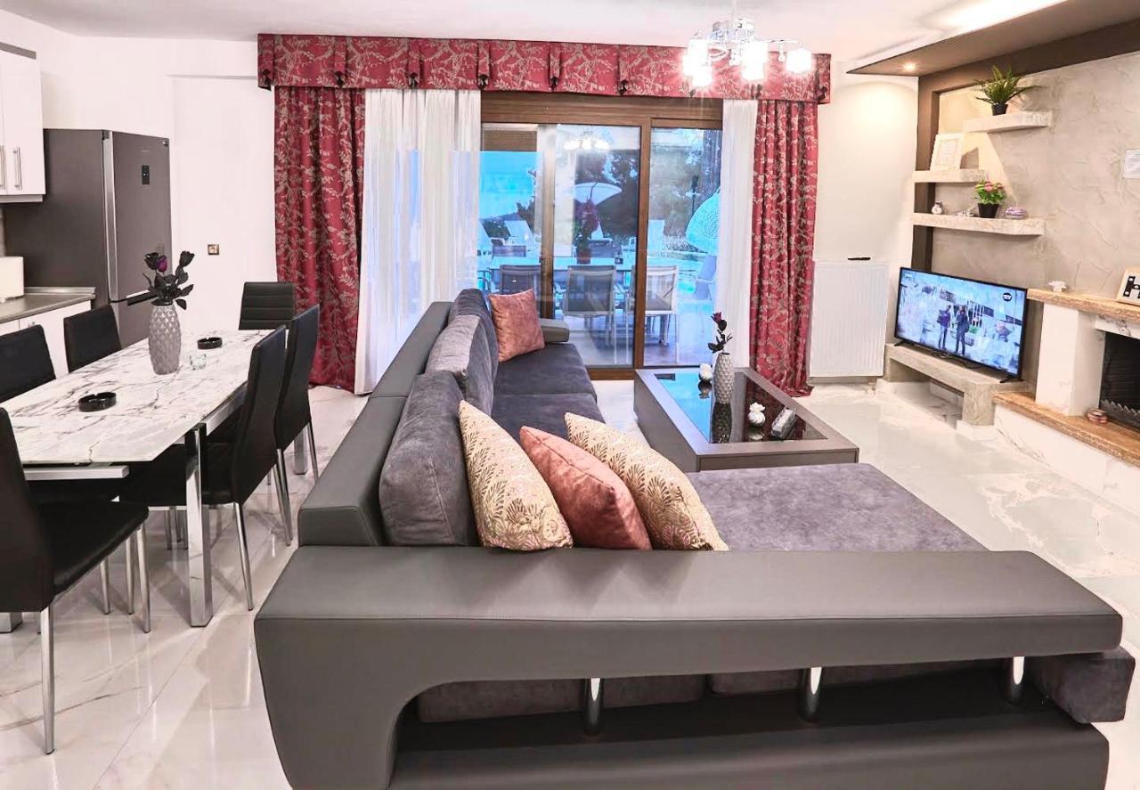 Earthy Boutique Luxurious House -Marble Luxury House Villa Paliouri Luaran gambar